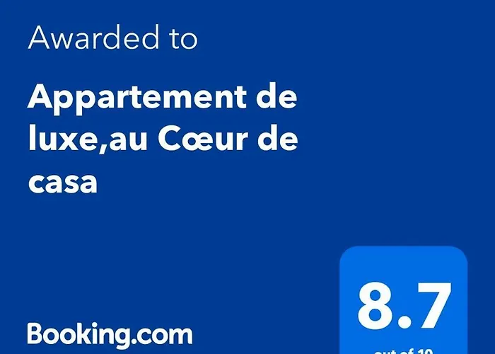 Appartement De Luxe,Au Coeur De Casa